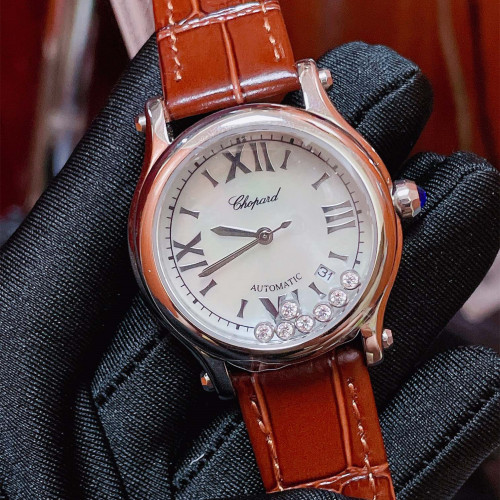 Chopard Womens Watch Luxury Brand Design Fashion Type with Original Box