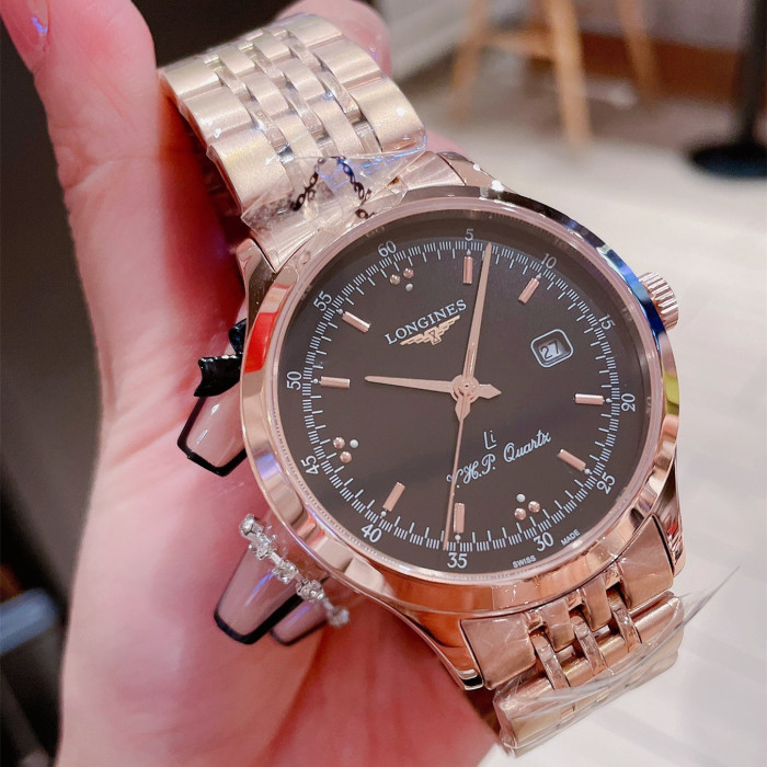 Longines Mens Watch Luxury Brand Design Fashion Type with Original Box