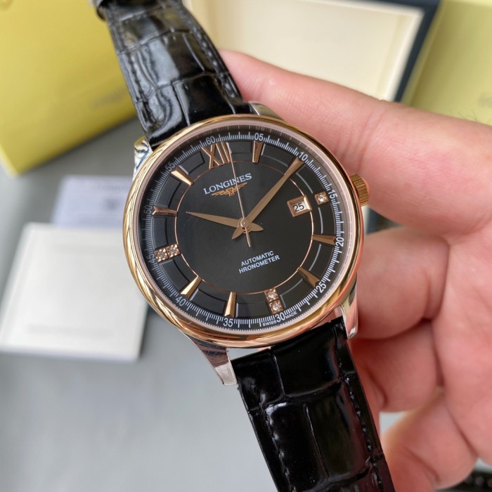 Longines Mens Watch Luxury Brand Design Fashion Type with Original Box