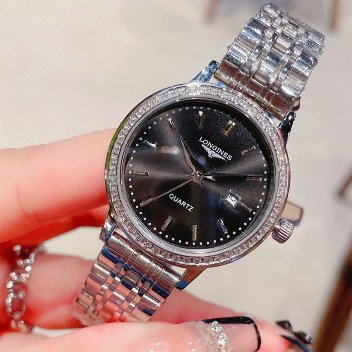 Longines Womens Watch Luxury Brand Design Fashion Type with Original Box