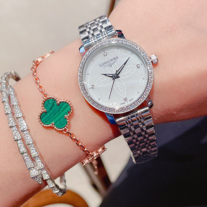 Longines Womens Watch Luxury Brand Design Fashion Type with Original Box