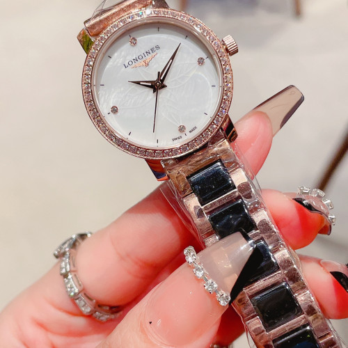 Longines Womens Watch Luxury Brand Design Fashion Type with Original Box