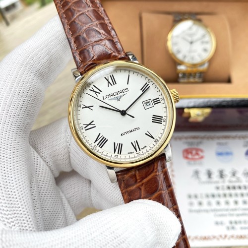 Longines Mens Watch Luxury Brand Design Fashion Type with Original Box