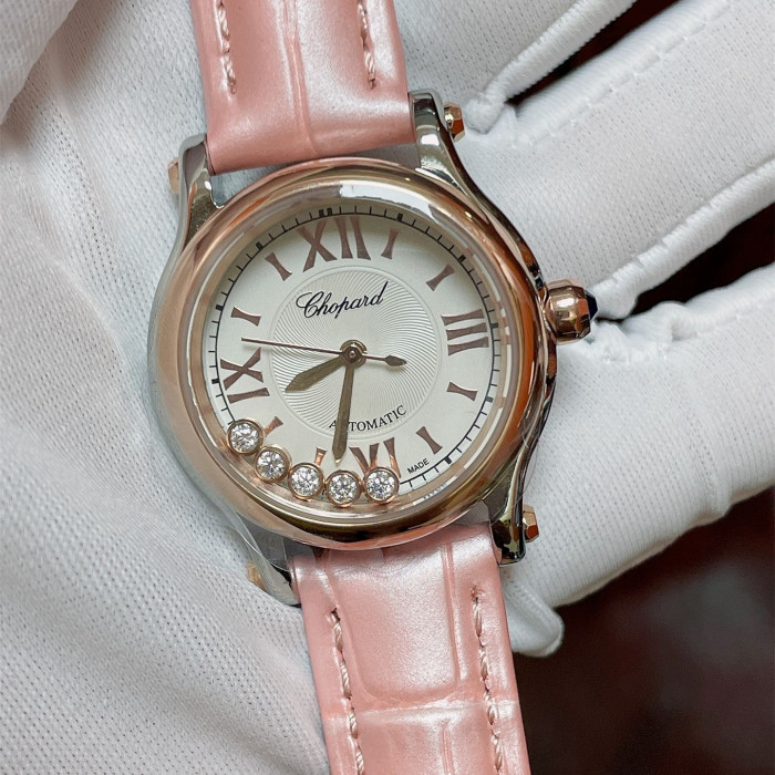 Chopard Womens Watch Luxury Brand Design Fashion Type with Original Box