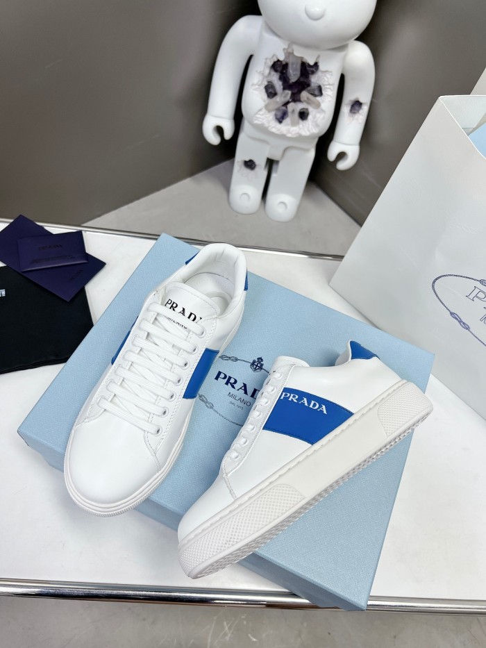 Prada Womens Shoes Casual Luxury Brand Breathable Prada sneakers with Original Box