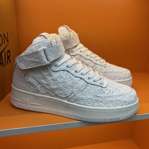 Louis Vuitton Men Shoes Fashion Sneakers Design Luxury Brand LVXNIKE Air Force Sneakers with Original Box