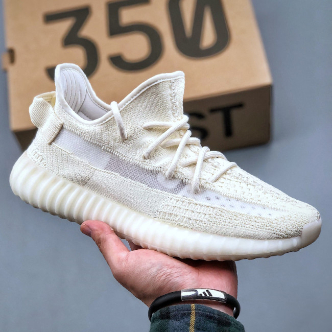 Adidas Yeezy YEEZY Boost 350 V2 Bone Mens Womens Shoes Sneakers Breathable Design with Original Box HP7870