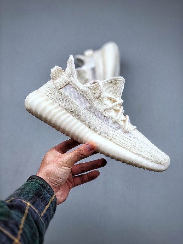 Adidas Yeezy YEEZY Boost 350 V2 Bone Mens Womens Shoes Sneakers Breathable Design with Original Box HP7870