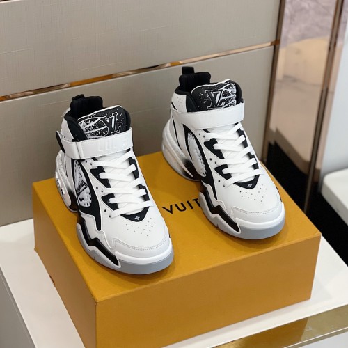 Louis Vuitton Mens Shoes Fashion Sneakers Design Luxury Brand LV TRAINER 2 SNEAKER with Original Box 1AAH9F