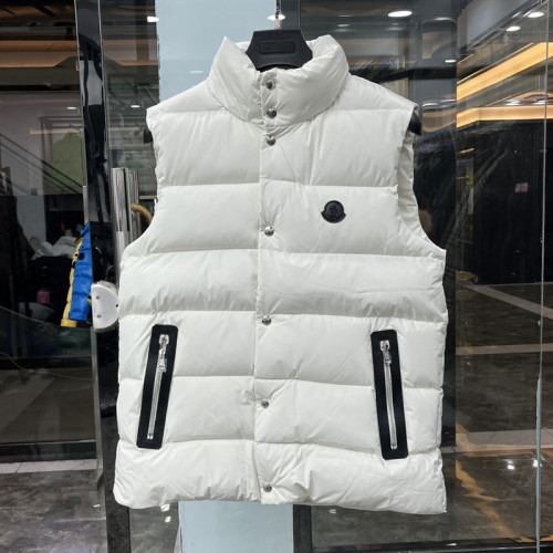Moncler Design Womens Mens Winter Windprood Down Jackets Keep Warm 90% White Duck Down Sleeveless Vest