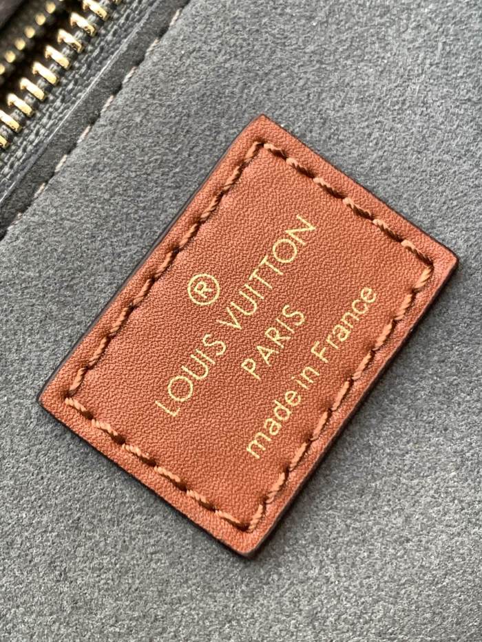 Louis Vuitton Womens Shoulder Bags Handbags Luxury Brand Fashion ON MY SIDE MM Twist calfskin and Monogram coated canvas M53823