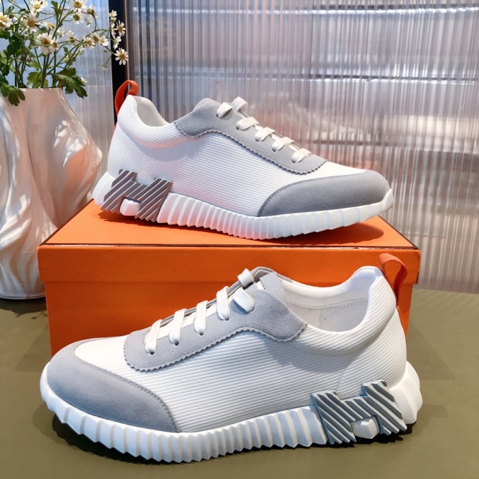Hermes Womens Casual Shoes Fashion Sneakers Luxury Brand with Original Box