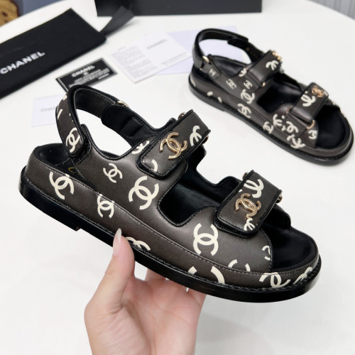 Chanel Womens Shoes Sandals Slippers Luxury Brand Design with Original Box