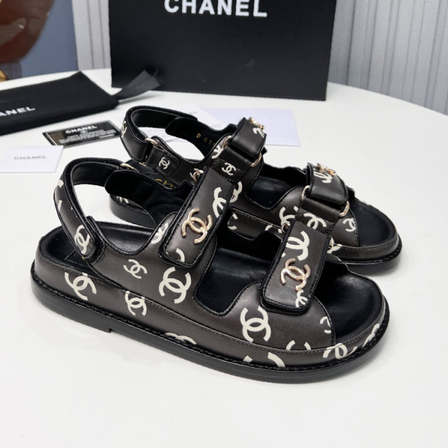Chanel Womens Shoes Sandals Slippers Luxury Brand Design with Original Box