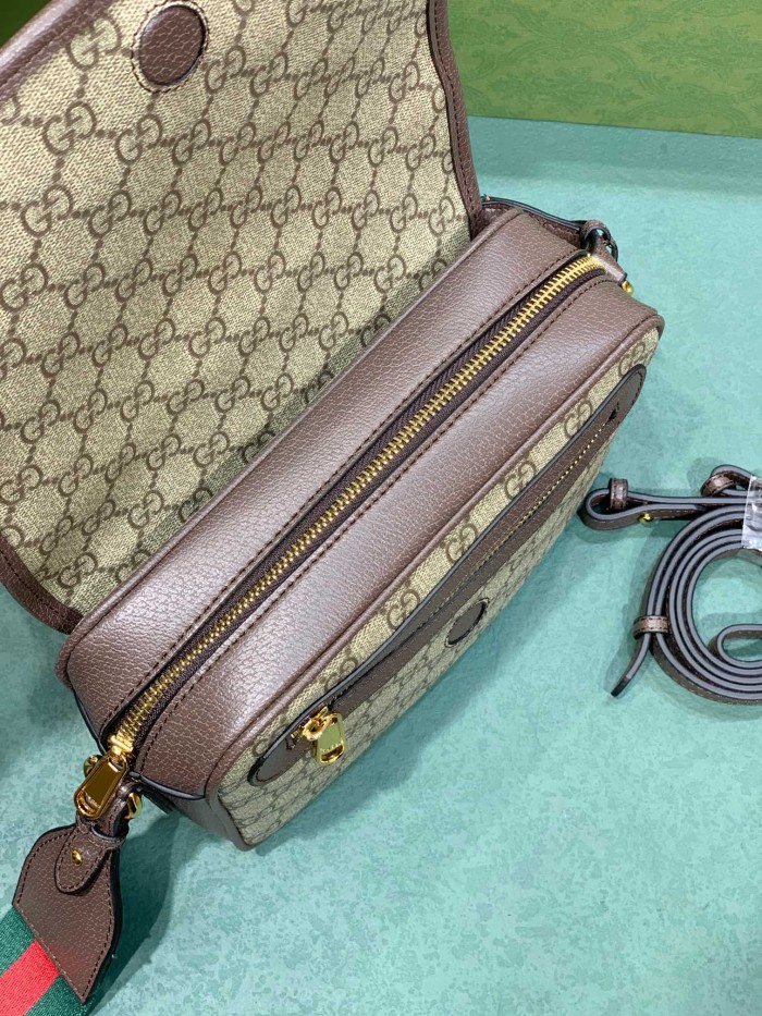Gucci Womens Mens Bags Crossbody Shoulder Messenger Bags Luxury Brand Ophidia mini GG shoulder bag with Original Box 722117 FAAX3 9789