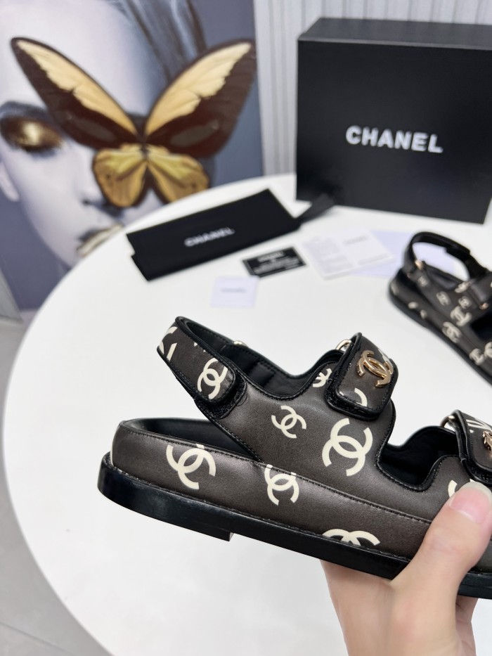 Chanel Womens Shoes Sandals Slippers Luxury Brand Design with Original Box