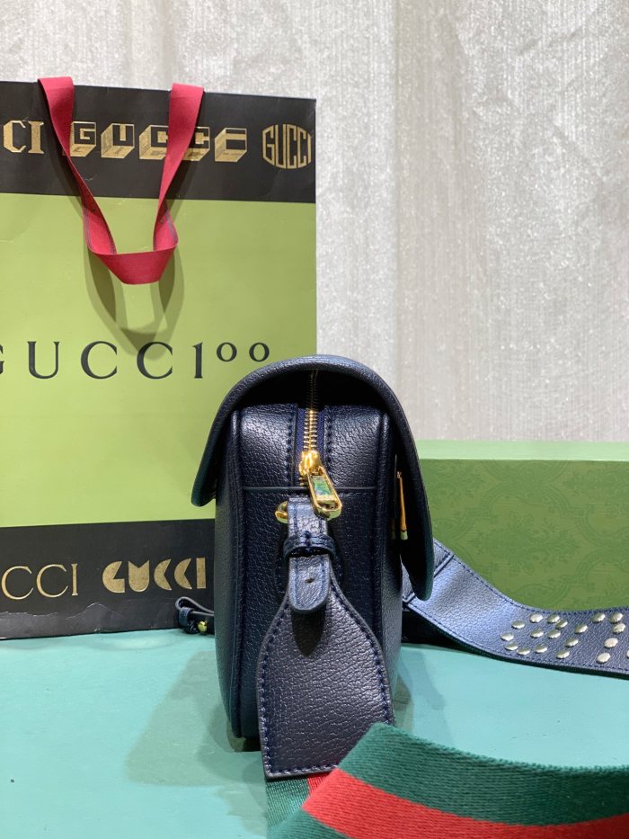 Gucci Womens Mens Bags Crossbody Shoulder Messenger Bags Luxury Brand Ophidia mini GG shoulder bag with Original Box 722117 FAAX3 9789