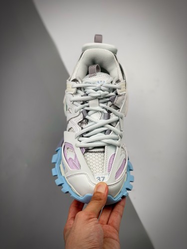 Balenciaga Womens Shoes Sneakers Luxury Brand Track 3.0 Clear Sole Sneaker with Original Box