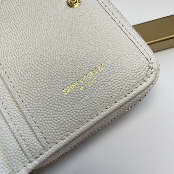 Saint Laurent YSL Womens Bag Designer Luxury Brand Women Wallets Coin Purse with Original Box