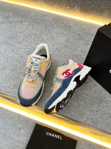 Chanel Women Shoes Sneakers Luxury Brand Sports Shoes Breathable Design with Original Box