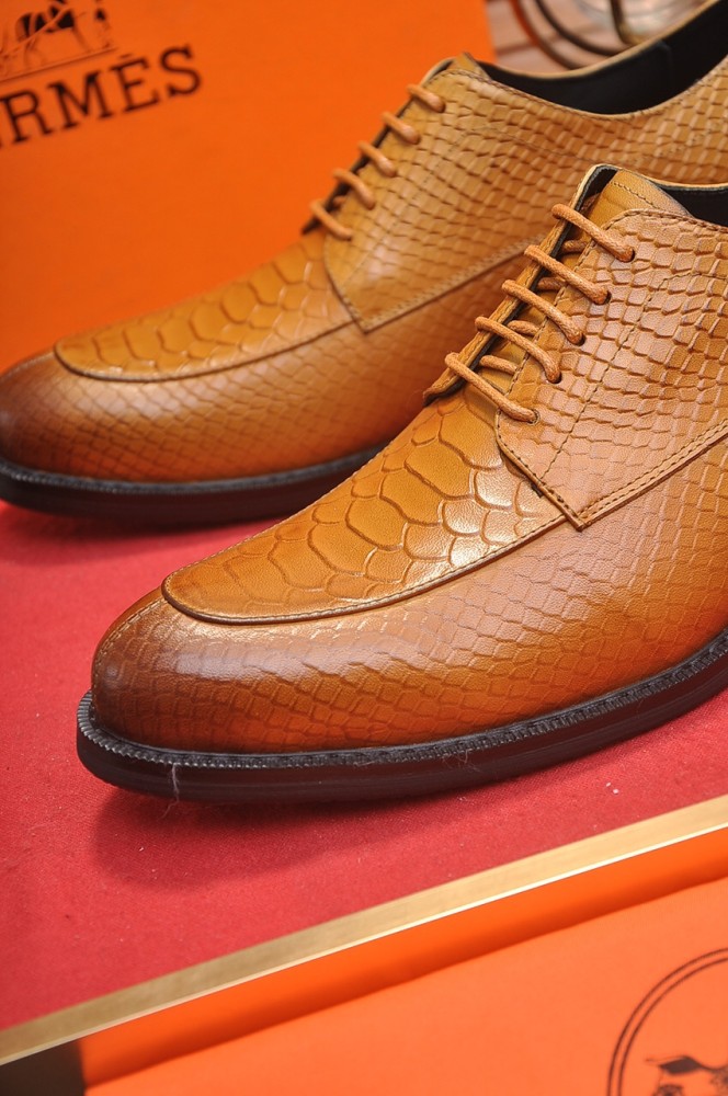Hermes Mens Casual Shoes Fashion Dress Shoes for Men Luxury Brand with Original Box