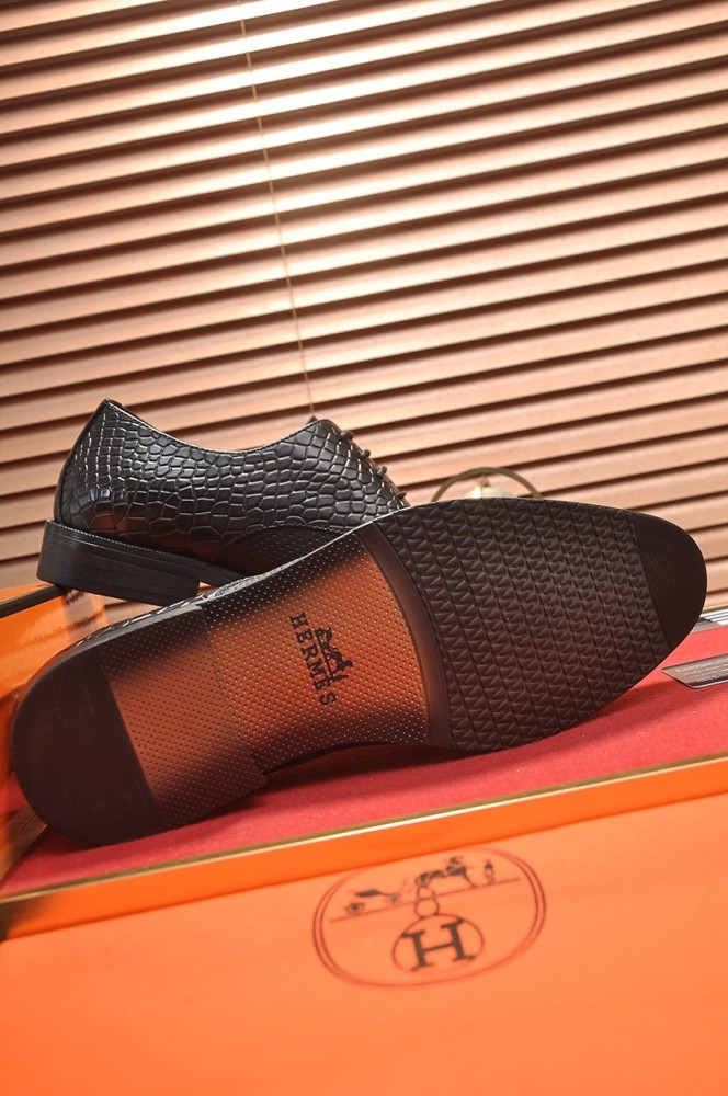Hermes Mens Casual Shoes Fashion Dress Shoes for Men Luxury Brand with Original Box