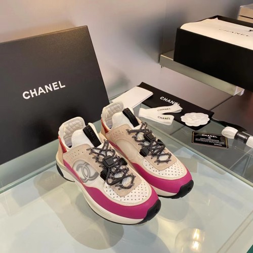 Chanel Women Shoes Sneakers Luxury Brand Sports Shoes Breathable Design with Original Box