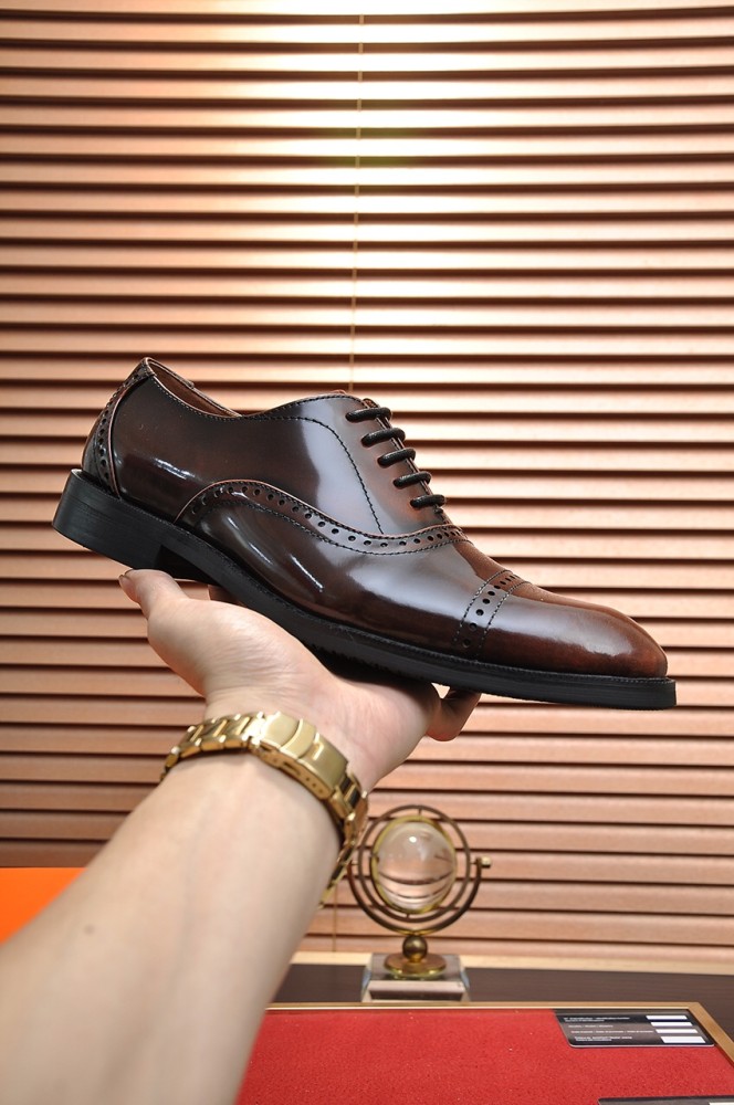 Hermes Mens Casual Shoes Fashion Dress Shoes for Men Luxury Brand with Original Box
