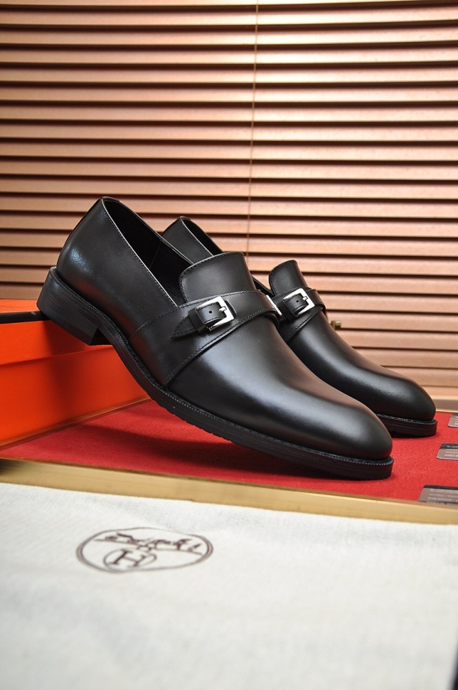 Hermes Mens Casual Shoes Fashion Dress Shoes for Men Luxury Brand with Original Box