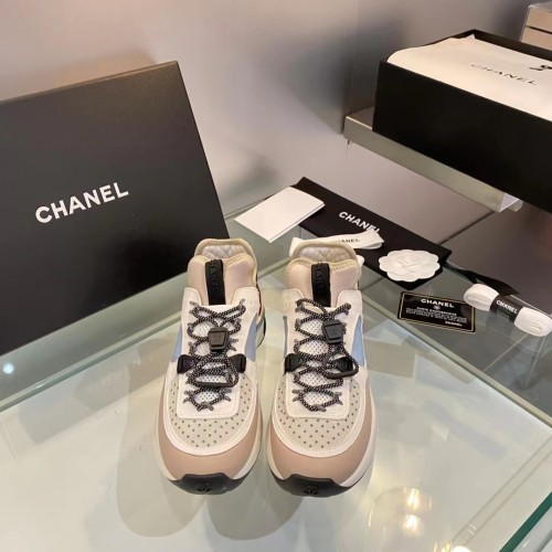 Chanel Women Shoes Sneakers Luxury Brand Sports Shoes Breathable Design with Original Box