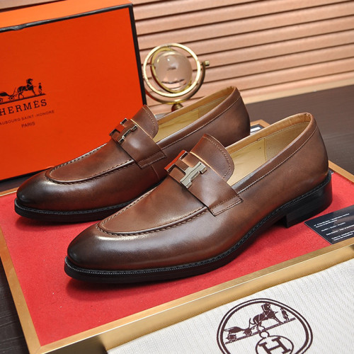 Hermes Mens Casual Shoes Fashion Dress Shoes for Men Luxury Brand with Original Box