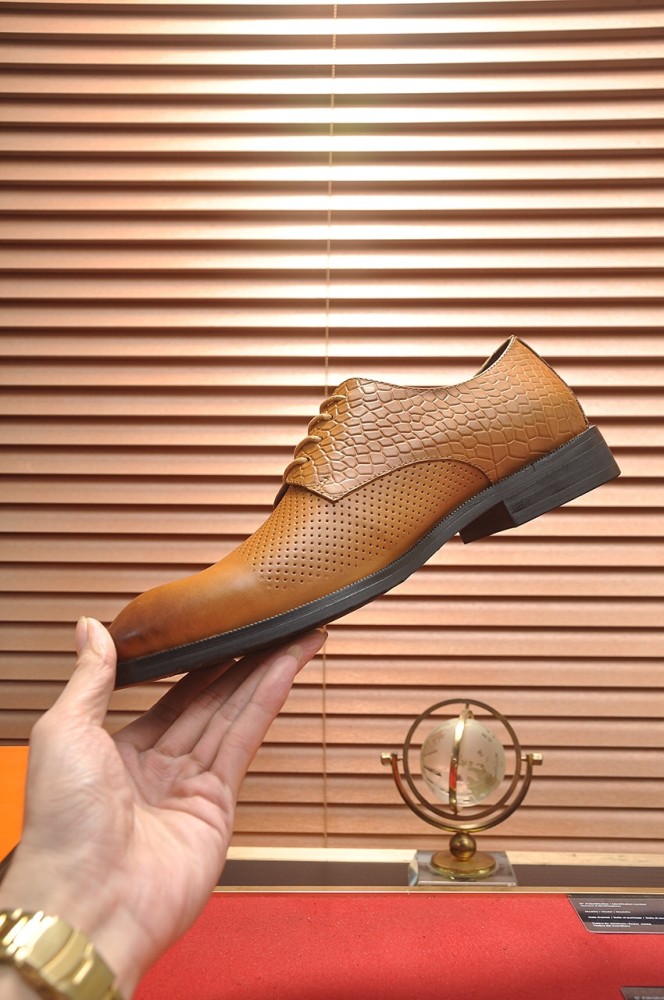 Hermes Mens Casual Shoes Fashion Dress Shoes for Men Luxury Brand with Original Box