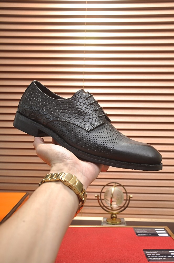 Hermes Mens Casual Shoes Fashion Dress Shoes for Men Luxury Brand with Original Box