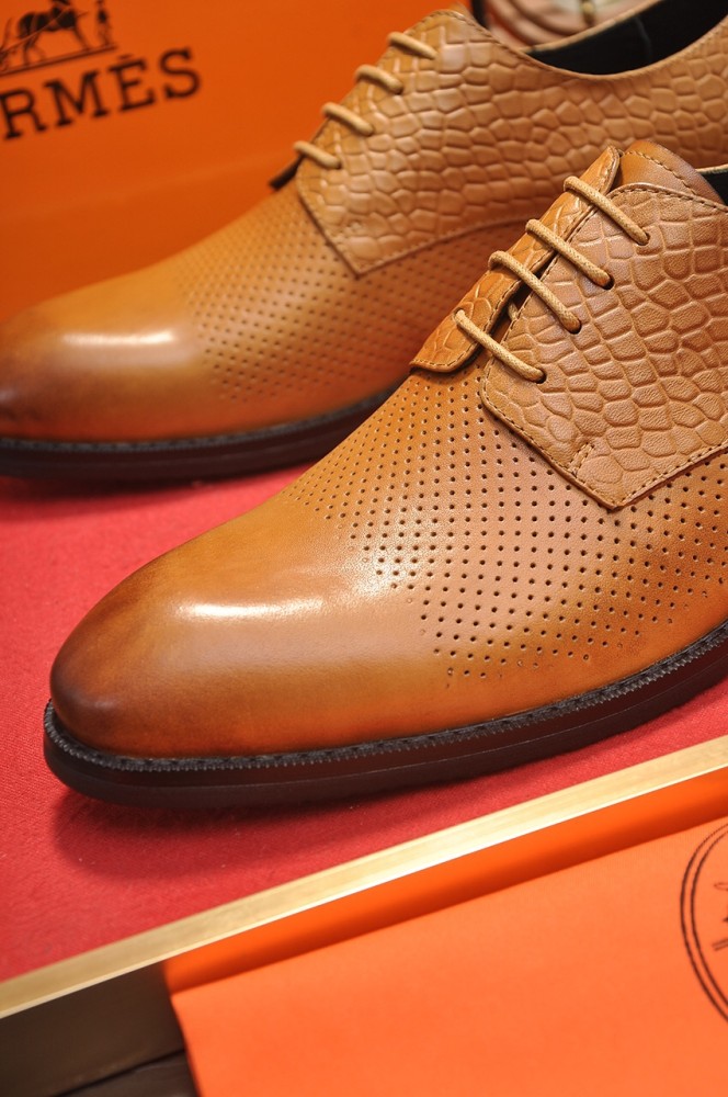 Hermes Mens Casual Shoes Fashion Dress Shoes for Men Luxury Brand with Original Box