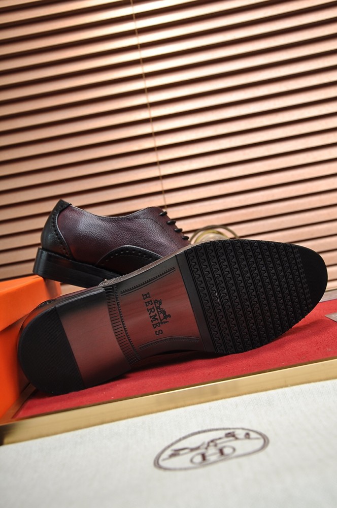 Hermes Mens Casual Shoes Fashion Dress Shoes for Men Luxury Brand with Original Box