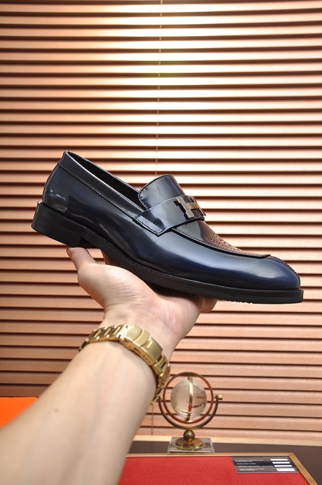 Hermes Mens Casual Shoes Fashion Dress Shoes for Men Luxury Brand with Original Box