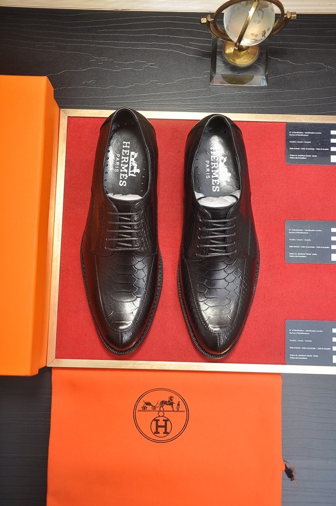 Hermes Mens Casual Shoes Fashion Dress Shoes for Men Luxury Brand with Original Box