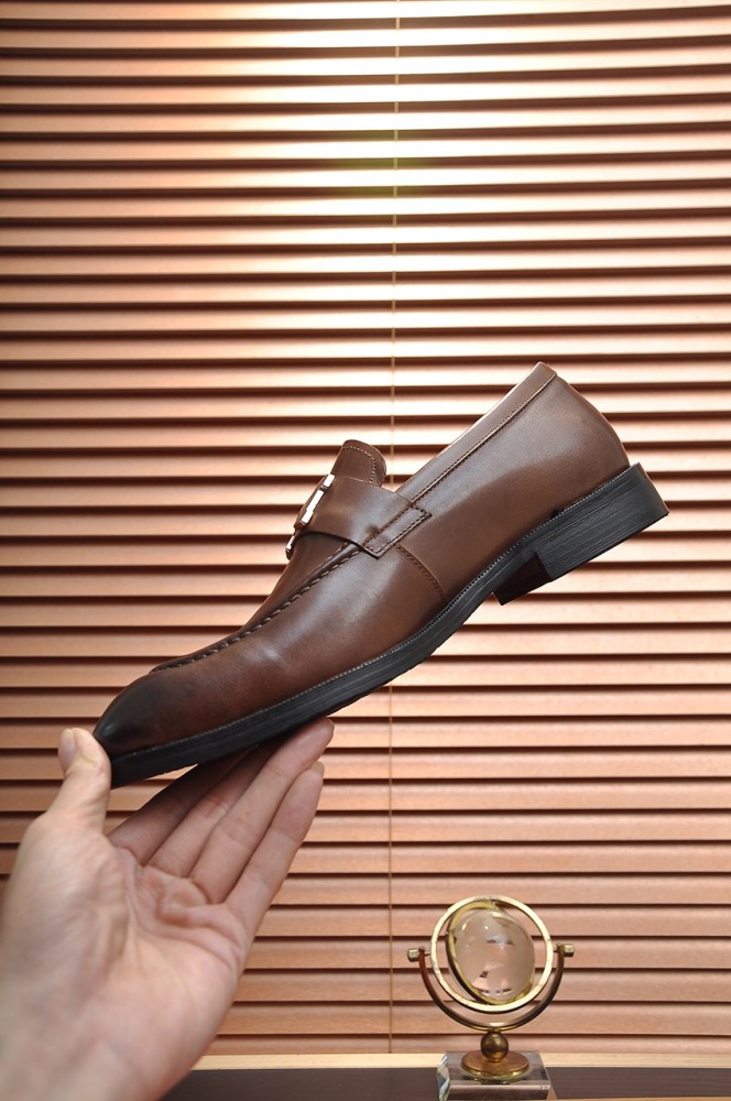 Hermes Mens Casual Shoes Fashion Dress Shoes for Men Luxury Brand with Original Box