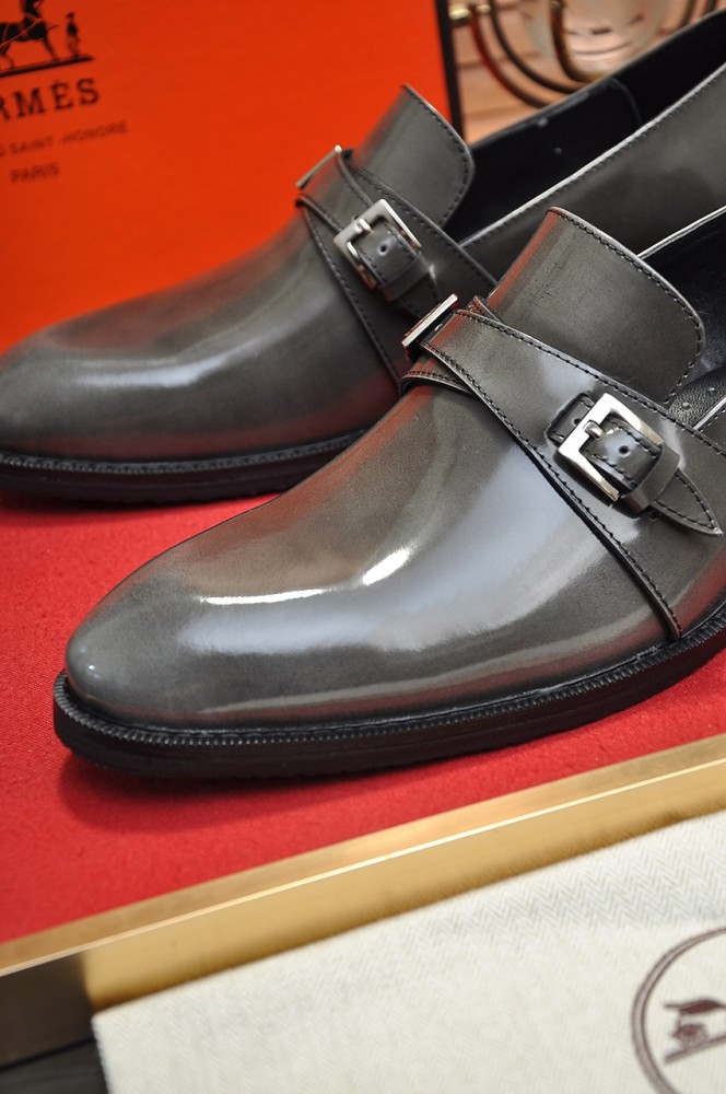 Hermes Mens Casual Shoes Fashion Dress Shoes for Men Luxury Brand with Original Box