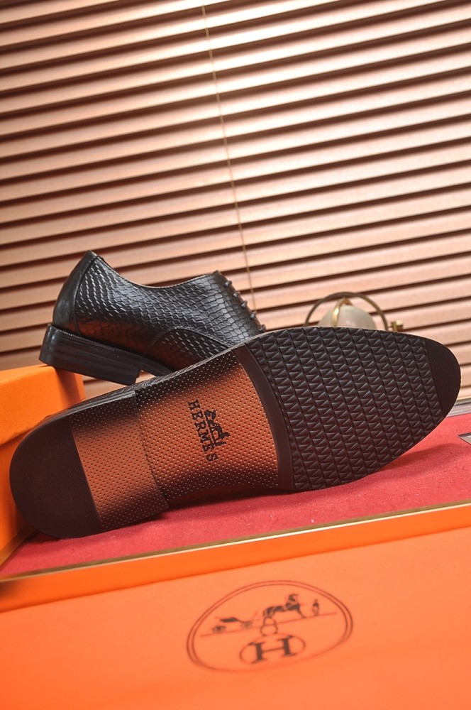 Hermes Mens Casual Shoes Fashion Dress Shoes for Men Luxury Brand with Original Box