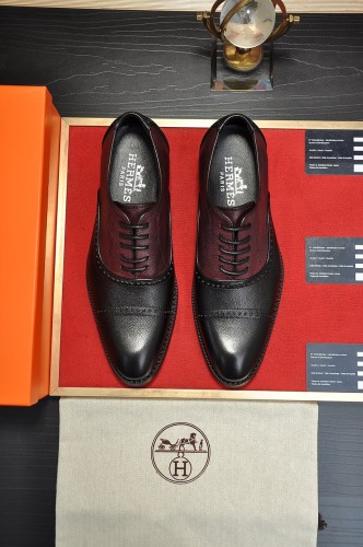 Hermes Mens Casual Shoes Fashion Dress Shoes for Men Luxury Brand with Original Box