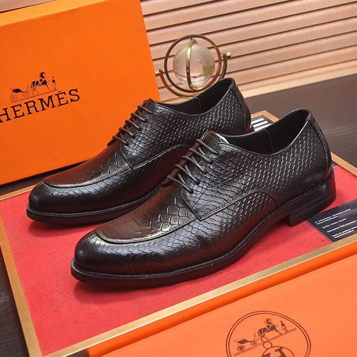 Hermes Mens Casual Shoes Fashion Dress Shoes for Men Luxury Brand with Original Box