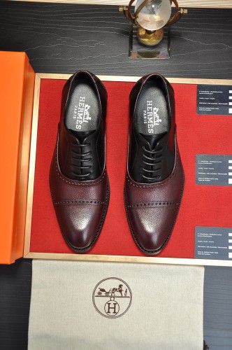 Hermes Mens Casual Shoes Fashion Dress Shoes for Men Luxury Brand with Original Box