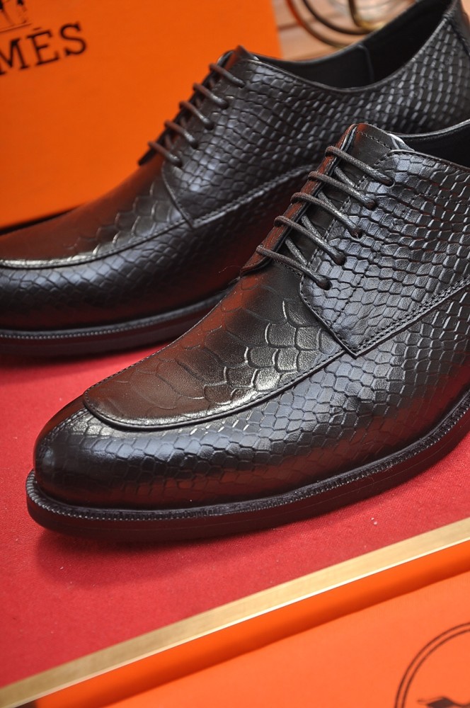 Hermes Mens Casual Shoes Fashion Dress Shoes for Men Luxury Brand with Original Box