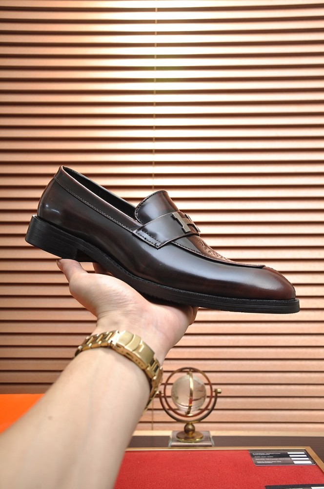 Hermes Mens Casual Shoes Fashion Dress Shoes for Men Luxury Brand with Original Box