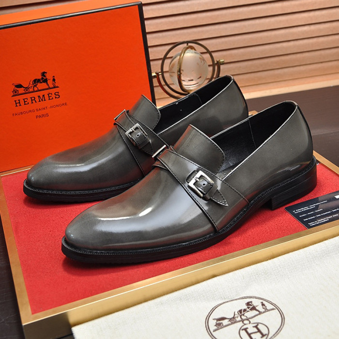 Hermes Mens Casual Shoes Fashion Dress Shoes for Men Luxury Brand with Original Box