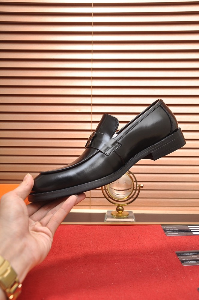 Hermes Mens Casual Shoes Fashion Dress Shoes for Men Luxury Brand with Original Box