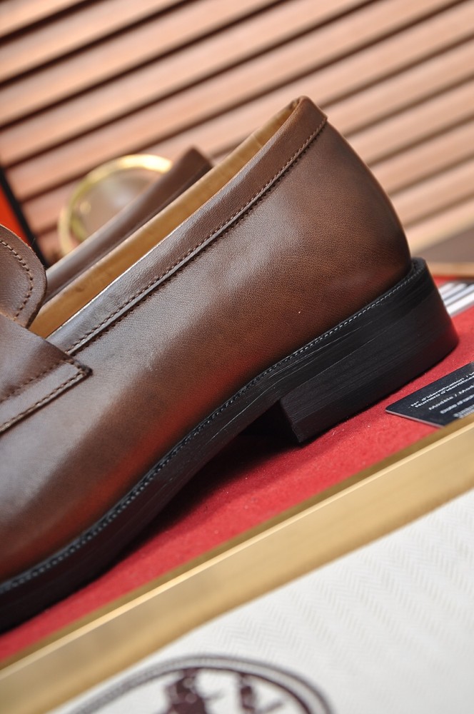 Hermes Mens Casual Shoes Fashion Dress Shoes for Men Luxury Brand with Original Box