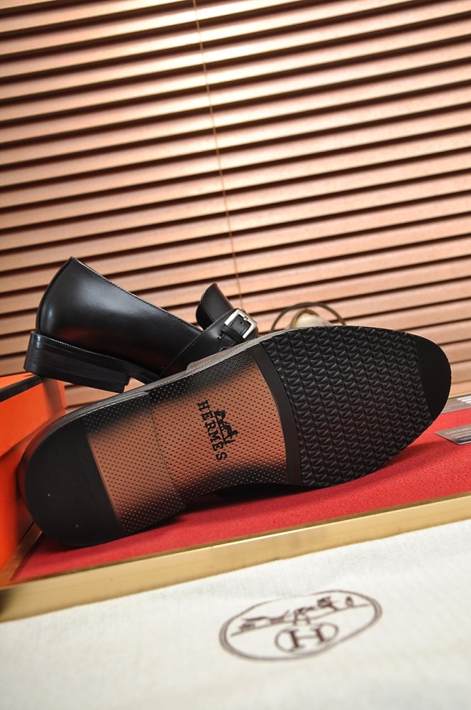 Hermes Mens Casual Shoes Fashion Dress Shoes for Men Luxury Brand with Original Box