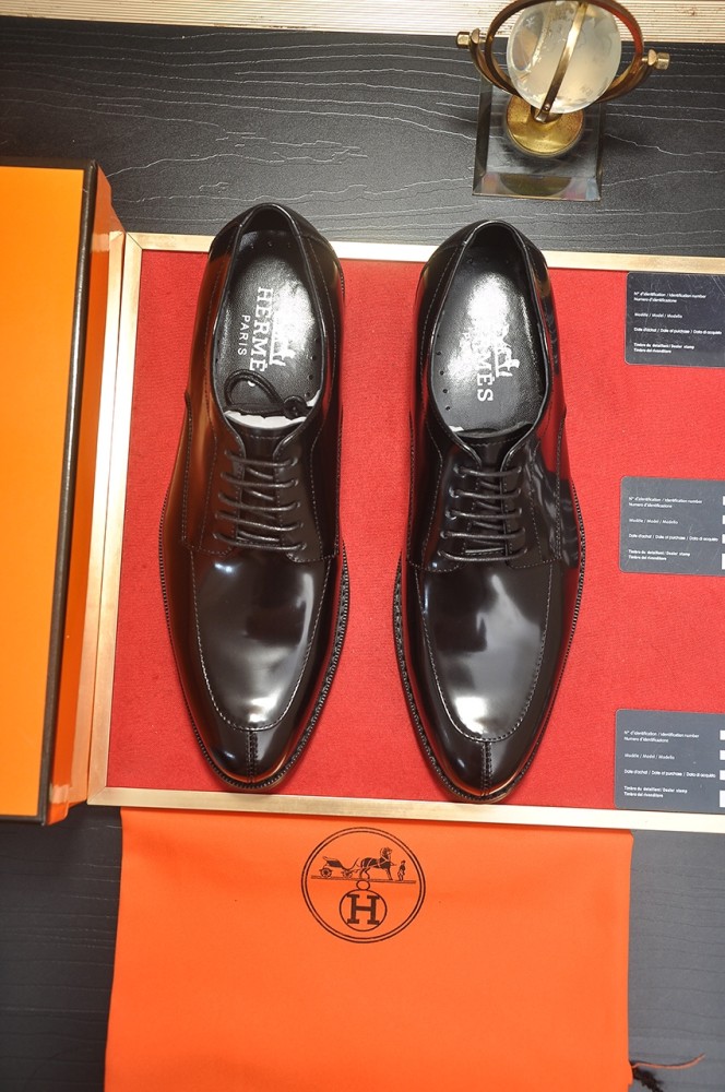 Hermes Mens Casual Shoes Fashion Dress Shoes for Men Luxury Brand with Original Box
